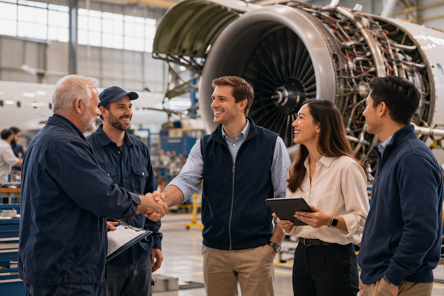 Owner transition in aviation services
